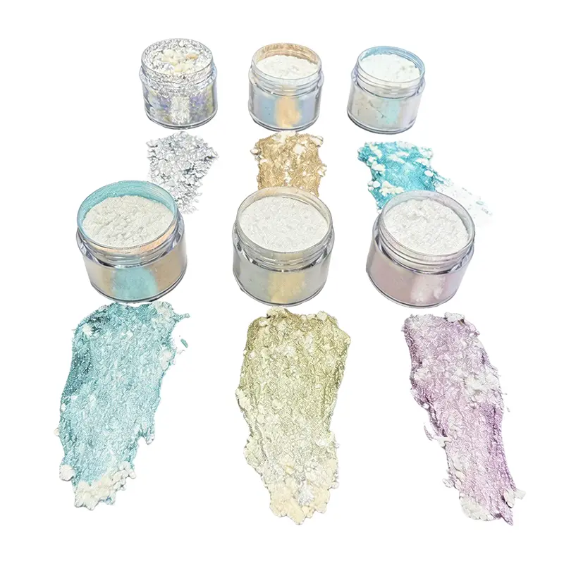 Silver Fantasy Transparentni pigmenti za spreminjanje barv za poudarjanje senčil